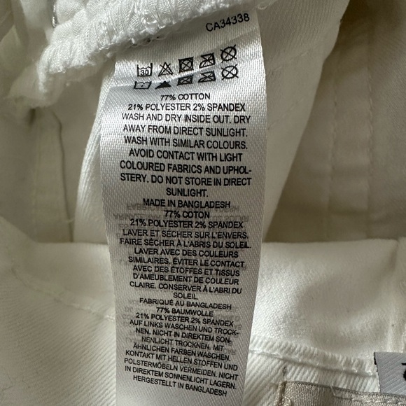 French Connection Size 2 Summer White NWT Women's  Denim Ankle Skinny Jeans - Picture 4 of 5